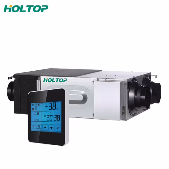 홈 HVAC 여과 정화 Erv DC 모터 공기 조화 장치 수직 환기 시스템 에너지 회수 통풍기